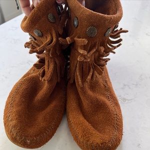 Minnetonka Leather Boots